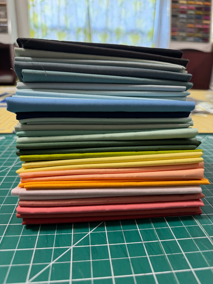 Art Gallery Fabrics Pure Solids Limited Edition Fat Quarter Bundles