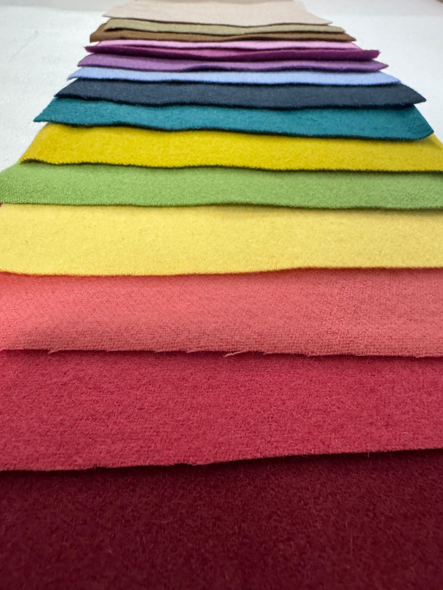 Red Thread Studio Limited Edition Wool Scrap Bags **Sue Spargo Wool**