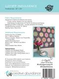 Indulgence Quilt Pattern and Complete EPP Kit by Lilabelle Lane Creations