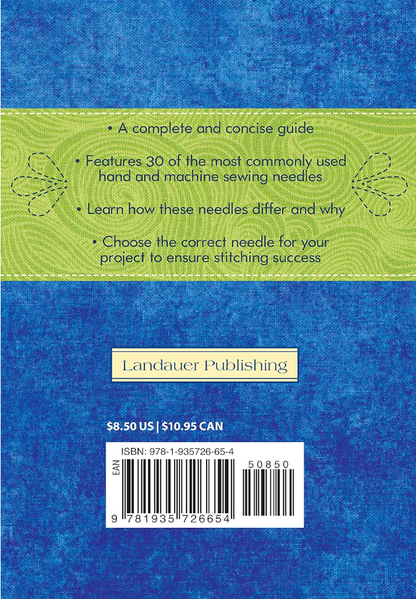 Know Your Needles by Liz Kettle - Carry along guide to choosing hand and machine needles