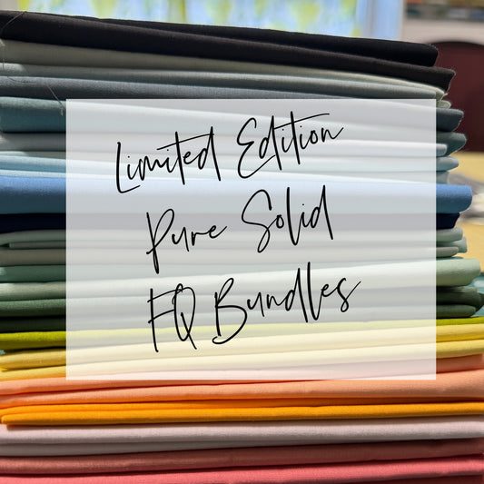 Art Gallery Fabrics Pure Solids Limited Edition Fat Quarter Bundles