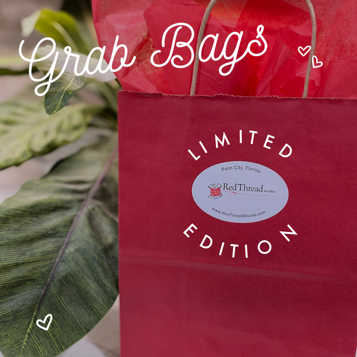 Red Thread Studio Limited Edition Grab Bags **A FEW BLACK FRIDAY BAGS REMAIN!**