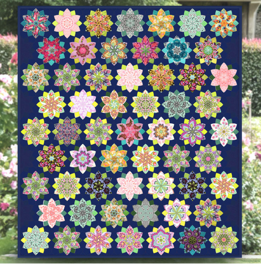 Memories are Forever Quilt Complete EPP and Acrylic Template Kit by Lilabelle Lane