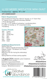 Merry Mistletoe Mini EPP and Embroidery Kit by Sharon Burgess of Lilabelle Lane Creations **Arriving Mid November; Reserve Yours Now!**