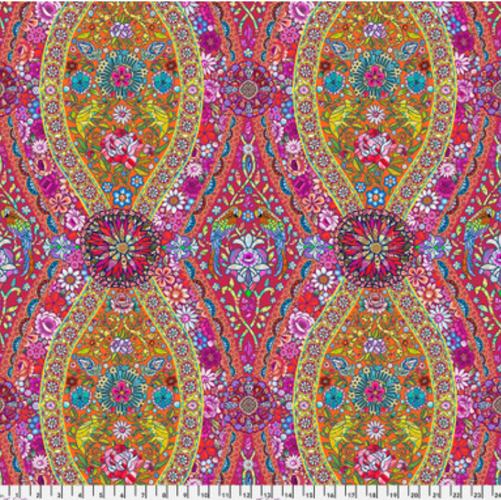 Murano by Odile Bailloeul for Free Spirit Fabrics - Palazzio in Rose PWOB087.Rose