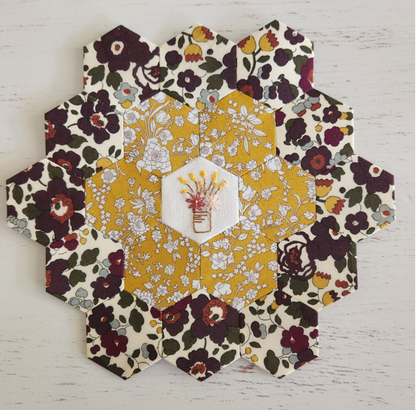 My Garden Embroidery Panel designed by Lilabelle Lane - Volume 2