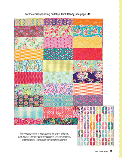 Perfectly Pieced Quilt Backs by Kelly Young