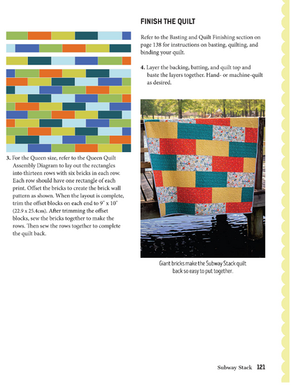 Perfectly Pieced Quilt Backs by Kelly Young