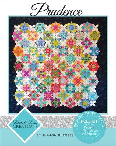 Prudence Quilt Complete EPP and Acrylic Template Pack by Lilabelle Lane