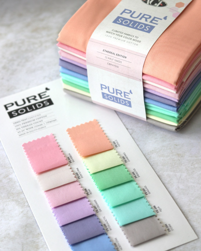 Pure Solid Fabric Bundle Ethereal Edition by Art Gallery Fabrics