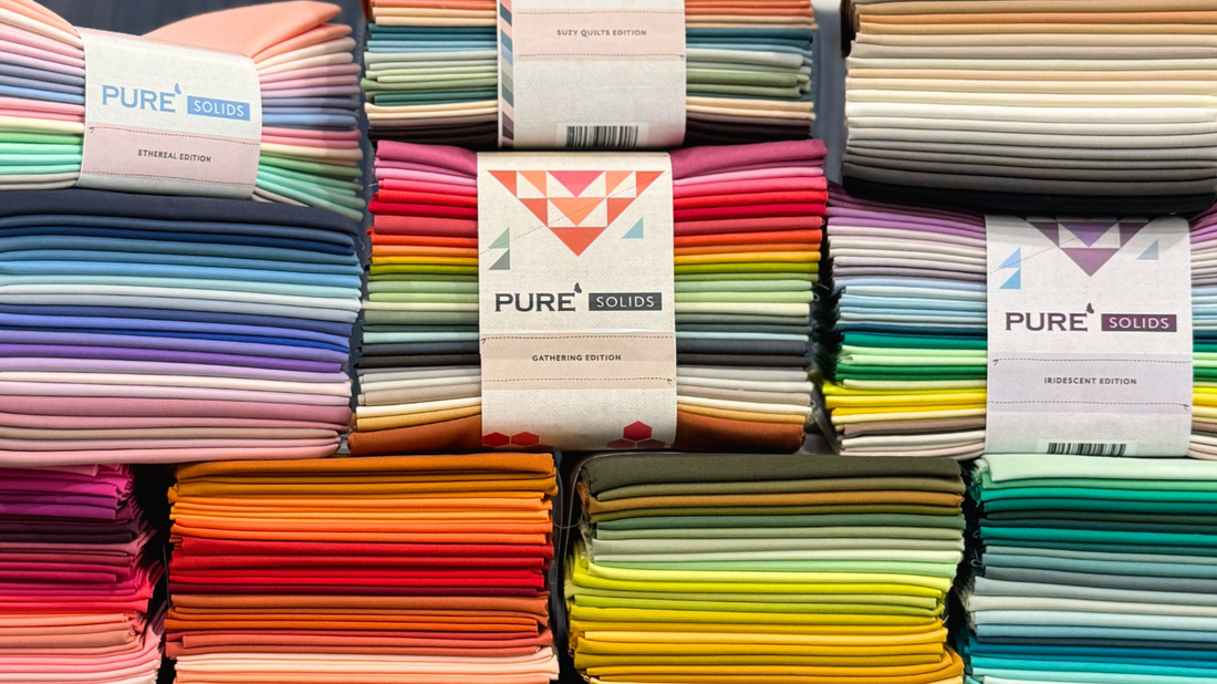 Pure Solids Giveaway – Red Thread Studio