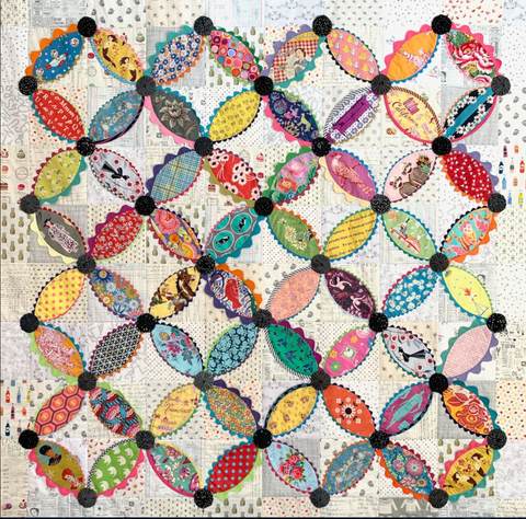 Ric Rac Razzamatazz quilt pattern by Rachaeldaisy Designs