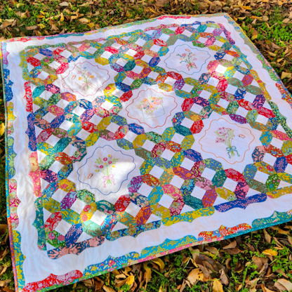 Posy Block of the Month by Lilabelle Lane Creations ** REGISTRATION FEE ONLY **