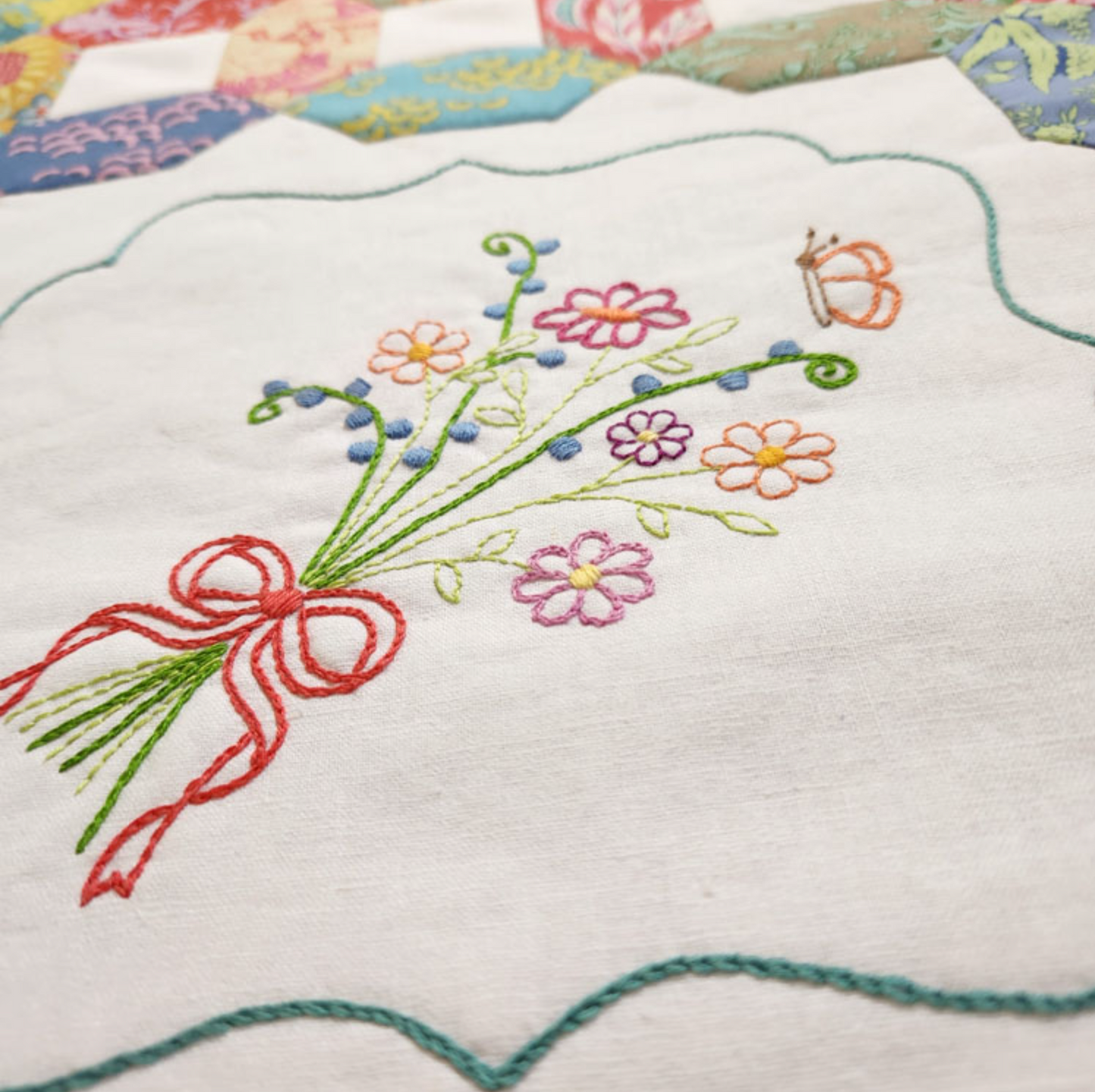 Posy Block of the Month by Lilabelle Lane Creations ** REGISTRATION FEE ONLY **