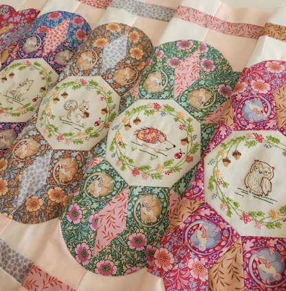 Woodland Wonders Complete EPP Kit by Lilabelle Lane Creations **More arriving in mid/late July**
