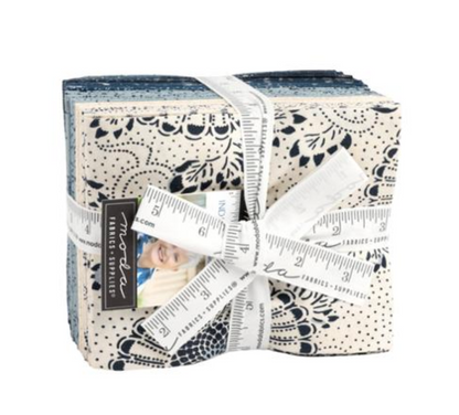 Indigo Blooming Collection by Debbie Maddy for Moda Fabrics - Fat Quarter Bundle