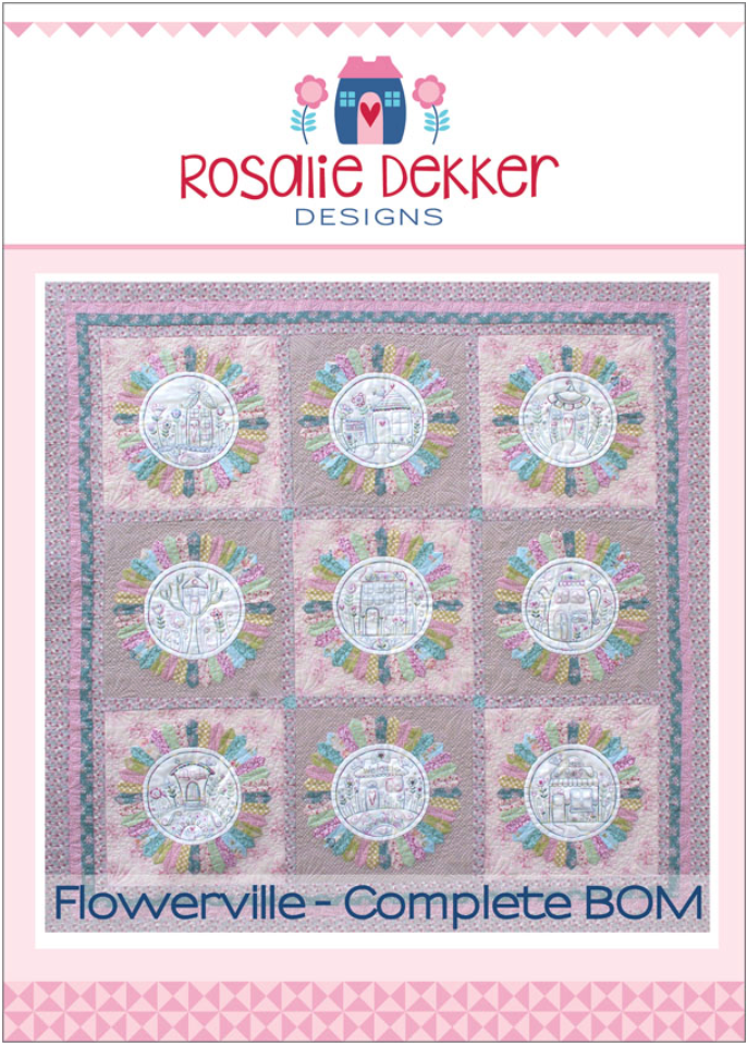 Flowerville by Rosalie Dekker Designs