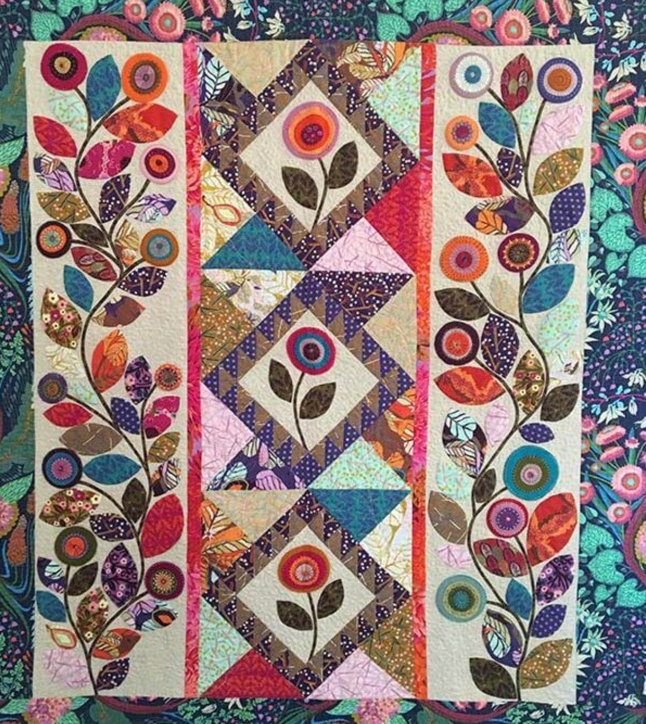 Don't Leaf Me Quilt Pattern by Wendy Williams