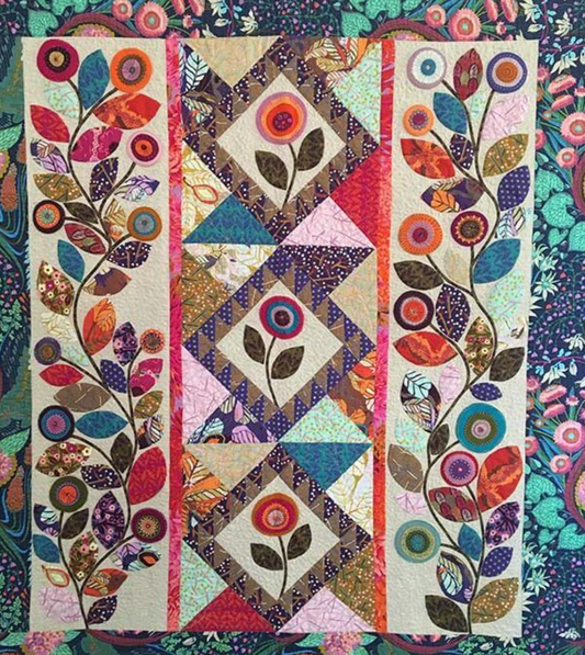 Don't Leaf Me Quilt Pattern by Wendy Williams ** More arriving early March; Reserve yours now!**