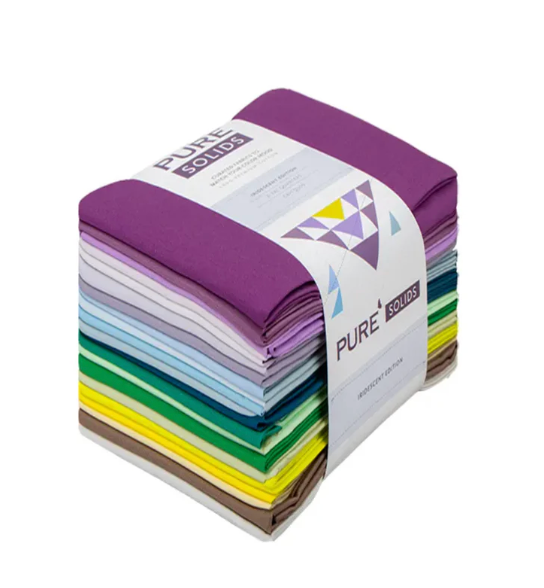 Pure Solid Fabric Bundle Iridescent Edition by Art Gallery Fabrics ...