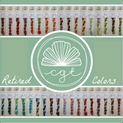 Signature Range by Cottage Garden Threads Multi-variegated Six-Stranded Floss - Retired Threads