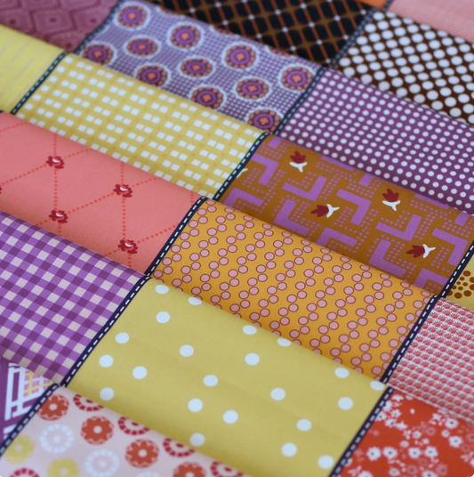 Gathered Lollies designed by Jen Kingwell for Moda -  Half Yard Bundles