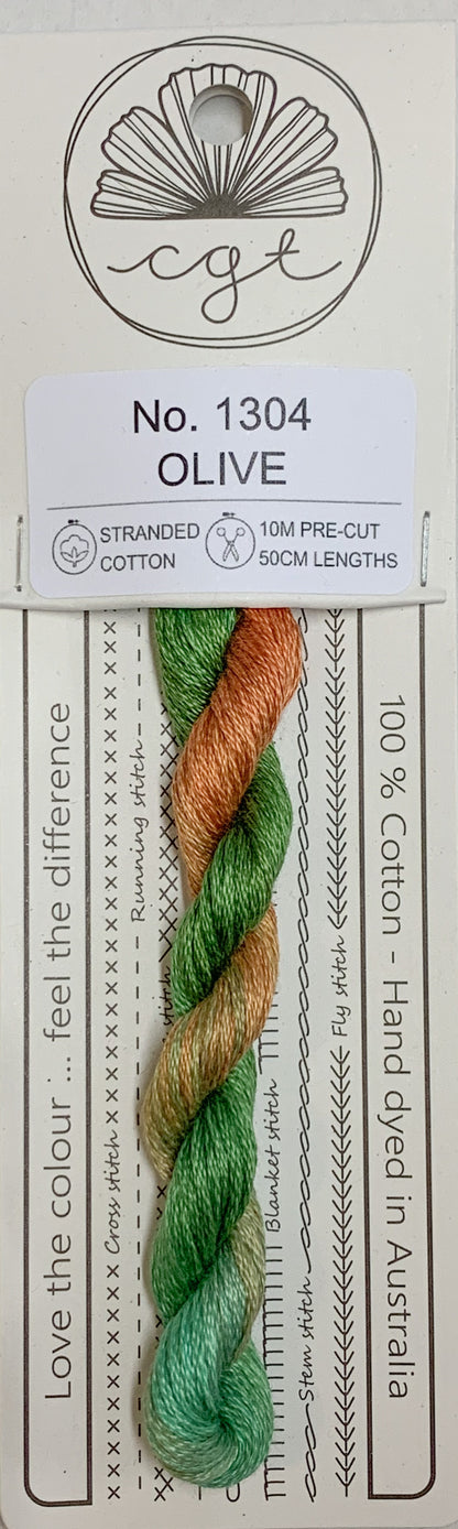 Signature Range by Cottage Garden Threads Multi-variegated Six-Stranded Floss - Retired Threads
