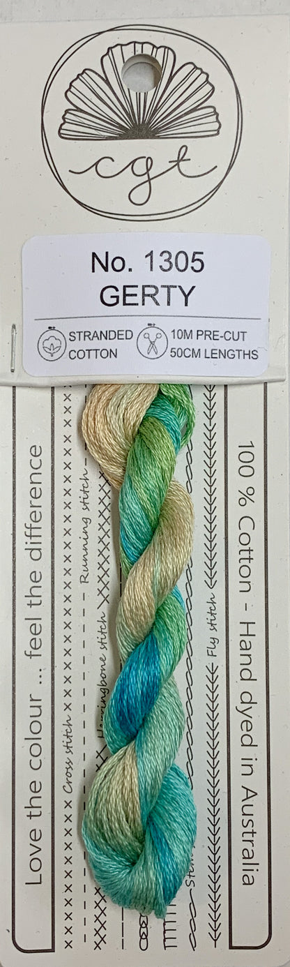 Signature Range by Cottage Garden Threads Multi-variegated Six-Stranded Floss - Retired Threads