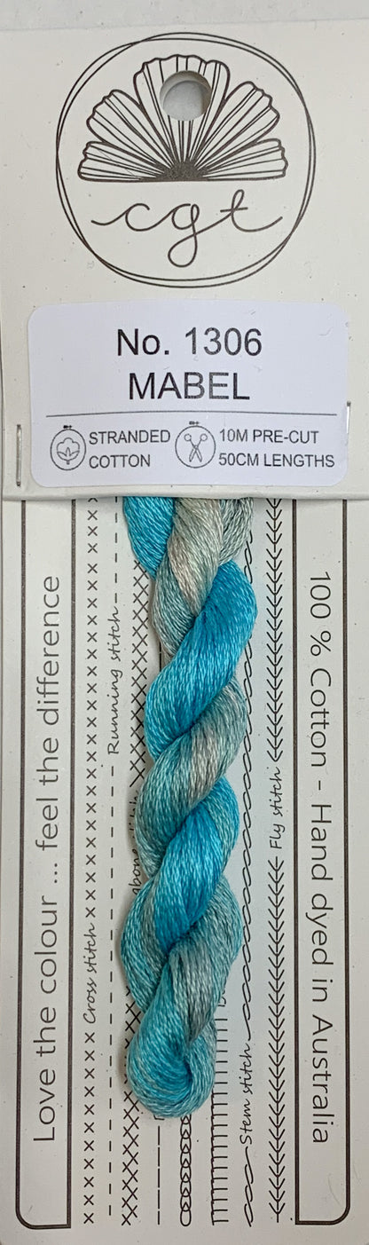 Signature Range by Cottage Garden Threads Multi-variegated Six-Stranded Floss - Retired Threads