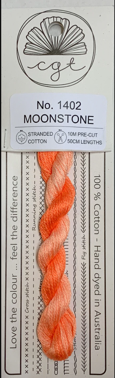 Signature Range by Cottage Garden Threads Multi-variegated Six-Stranded Floss - Retired Threads