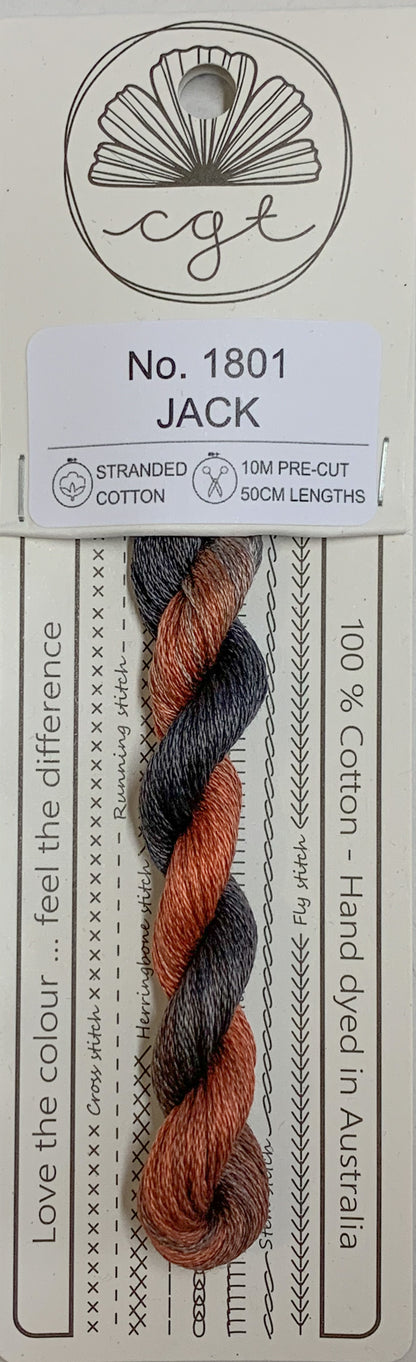 Signature Range by Cottage Garden Threads Multi-variegated Six-Stranded Floss - Retired Threads
