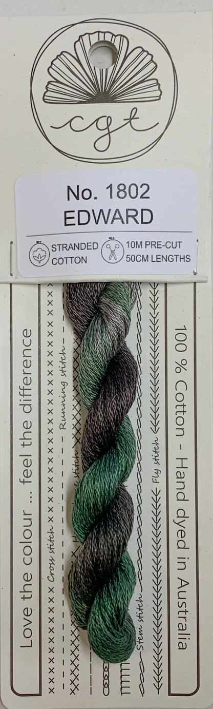 Signature Range by Cottage Garden Threads Multi-variegated Six-Stranded Floss - Retired Threads