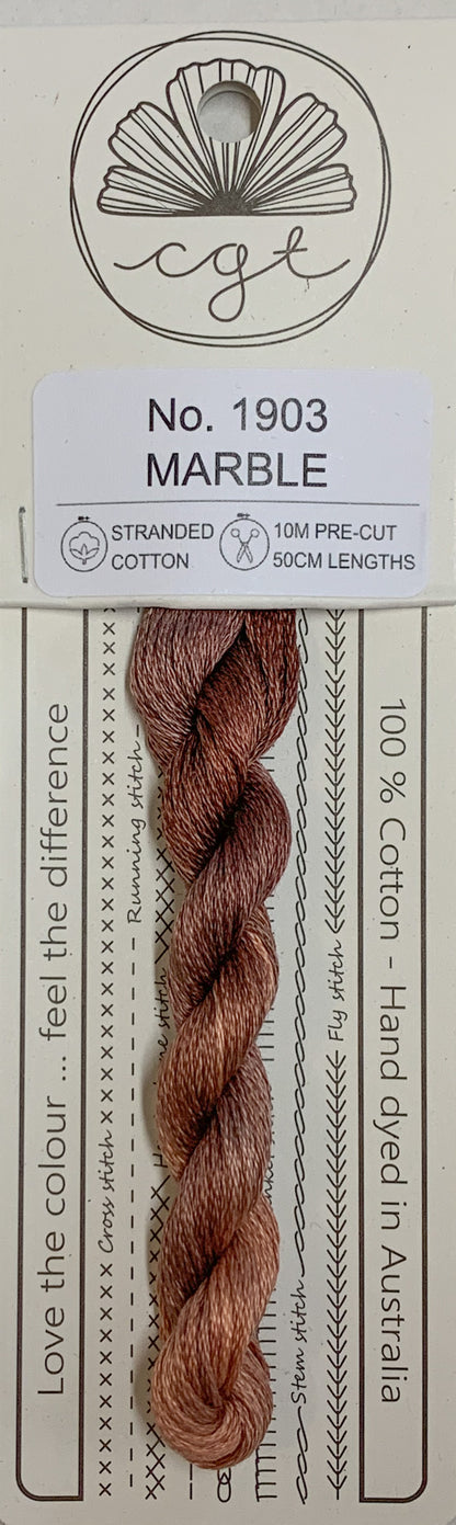 Signature Range by Cottage Garden Threads Multi-variegated Six-Stranded Floss - Retired Threads