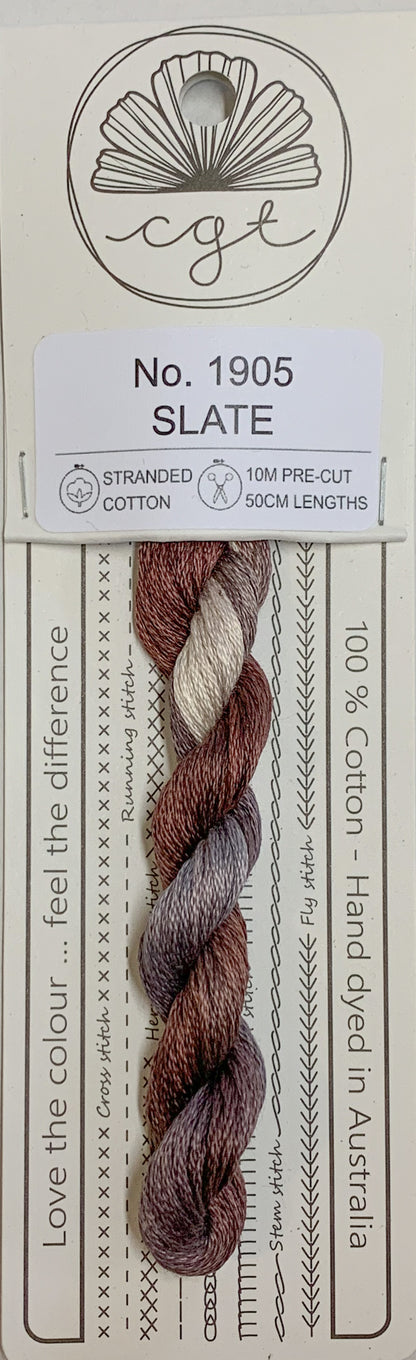 Signature Range by Cottage Garden Threads Multi-variegated Six-Stranded Floss - Retired Threads