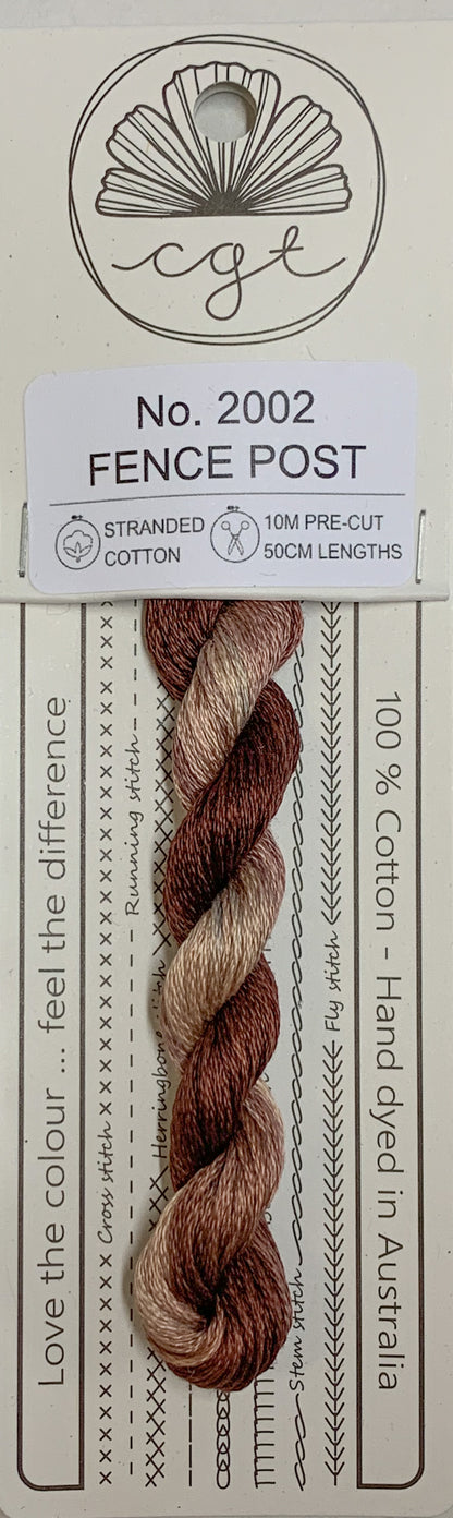 Signature Range by Cottage Garden Threads Multi-variegated Six-Stranded Floss - Retired Threads