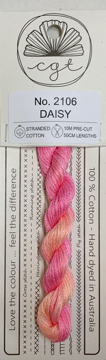 Signature Range by Cottage Garden Threads Multi-variegated Six-Stranded Floss - Retired Threads