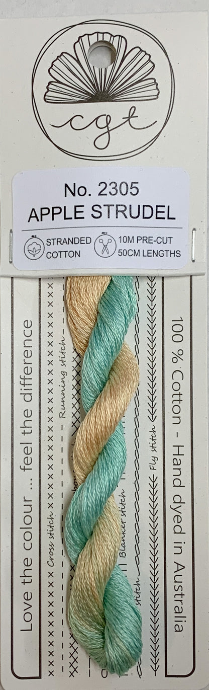 Signature Range by Cottage Garden Threads Multi-variegated Six-Stranded Floss - Retired Threads