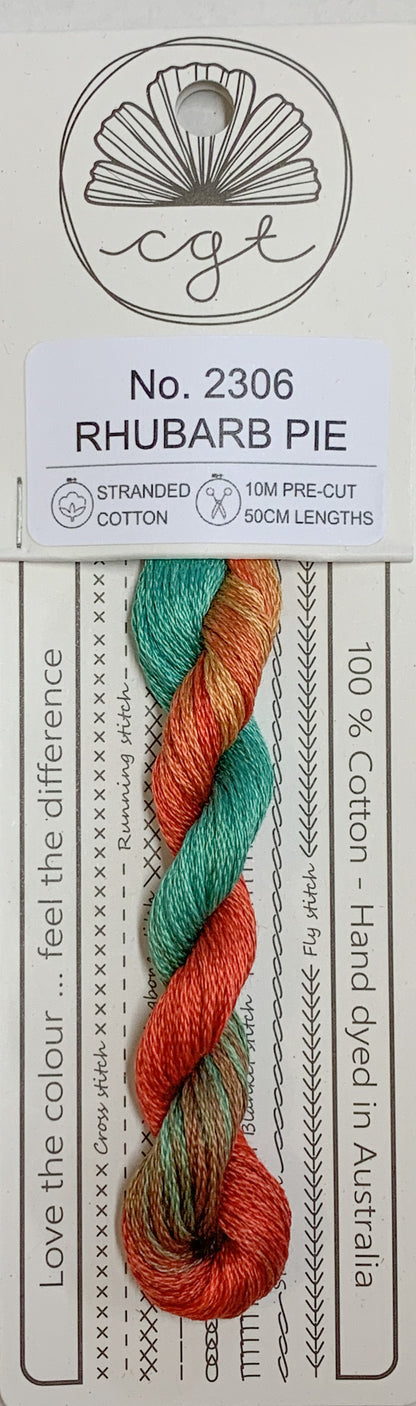 Signature Range by Cottage Garden Threads Multi-variegated Six-Stranded Floss - Retired Threads