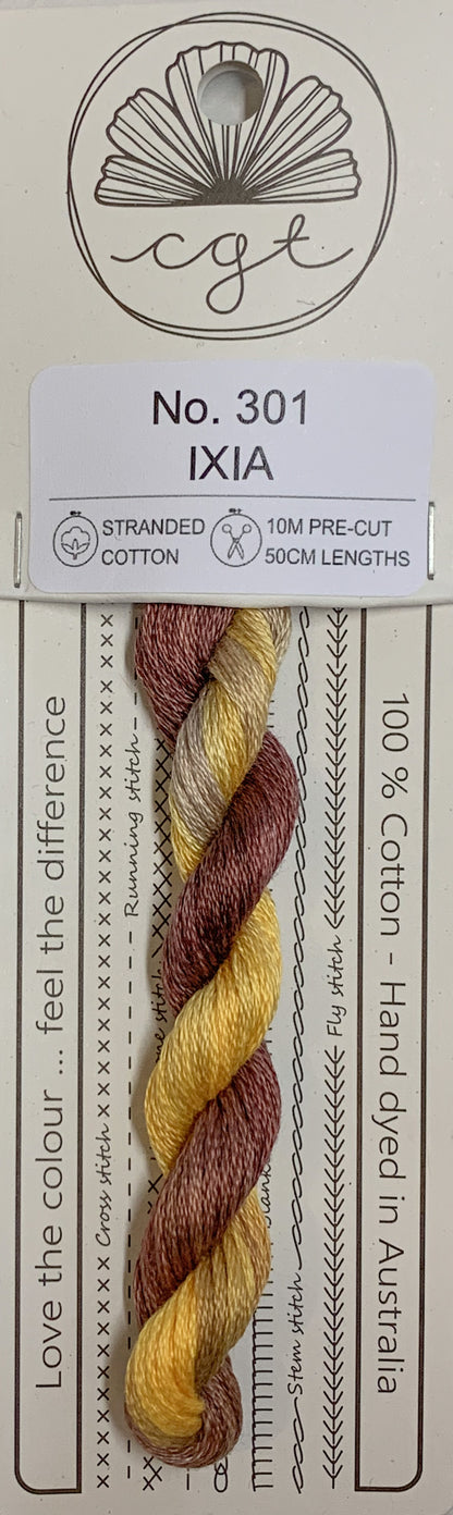 Signature Range by Cottage Garden Threads Multi-variegated Six-Stranded Floss - Retired Threads