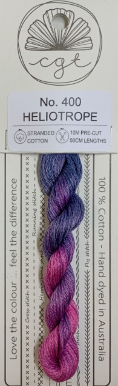 Signature Range by Cottage Garden Threads Multi-variegated Six-Stranded Floss - Retired Threads