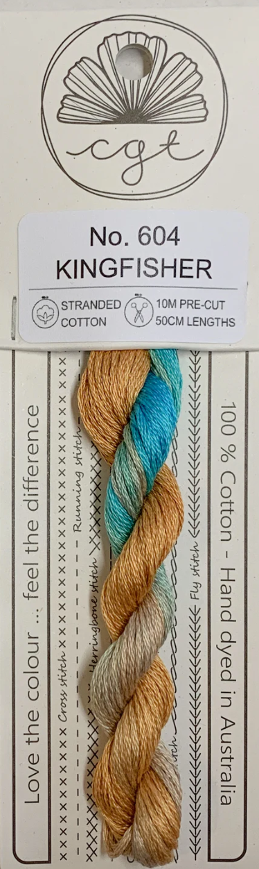Signature Range by Cottage Garden Threads Multi-variegated Six-Stranded Floss - Retired Threads