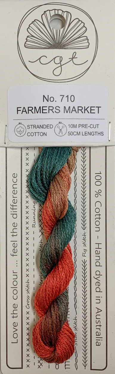 Signature Range by Cottage Garden Threads Multi-variegated Six-Stranded Floss - Retired Threads