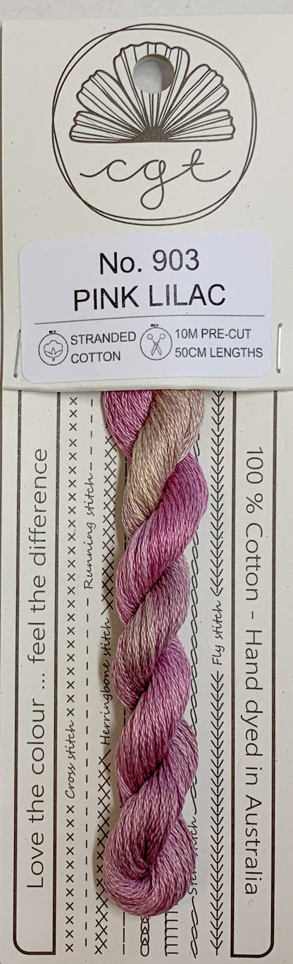 Signature Range by Cottage Garden Threads Multi-variegated Six-Stranded Floss - Retired Threads