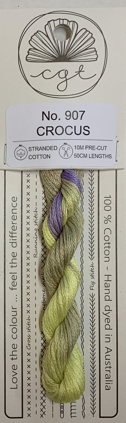 Signature Range by Cottage Garden Threads Multi-variegated Six-Stranded Floss - Retired Threads