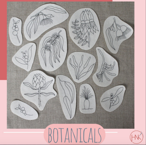 Stick 'n Stitch by Hugs'n Kisses - #5 Botanicals