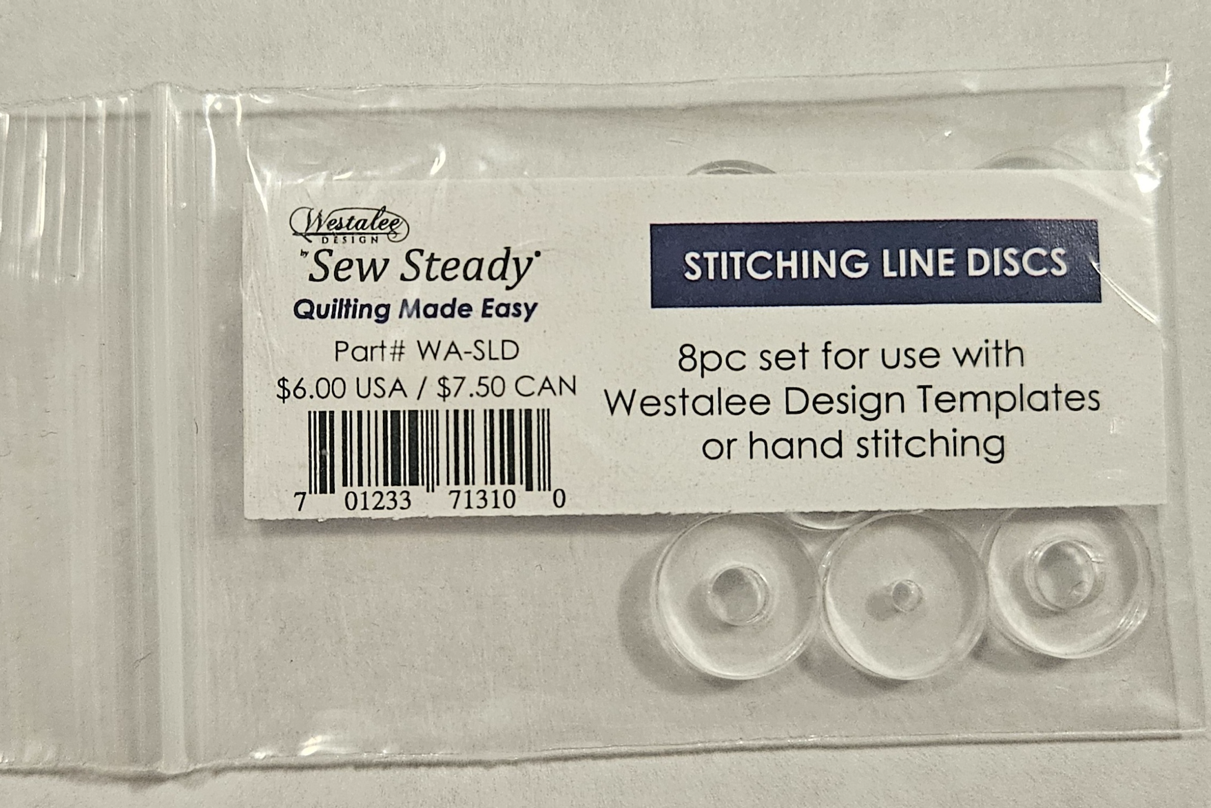 Red Thread Studio Stitching Line Discs by Sew Steady for Westalee – Red Thread Studio