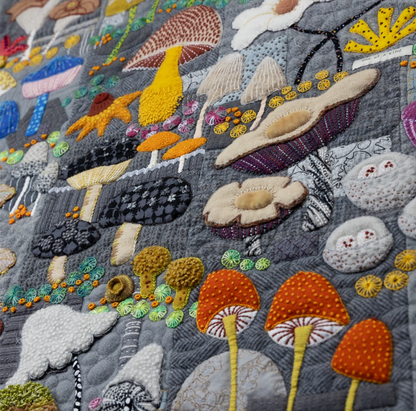 Truffle Duffel Quilt Book by Sue Spargo