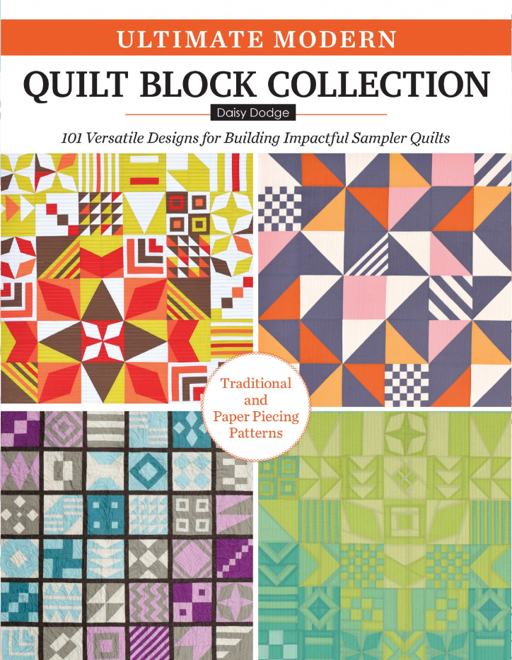 Thread Quilt Block Ultimate Modern Quilt Block Collection by Daisy Dodge – Red Thread Studio