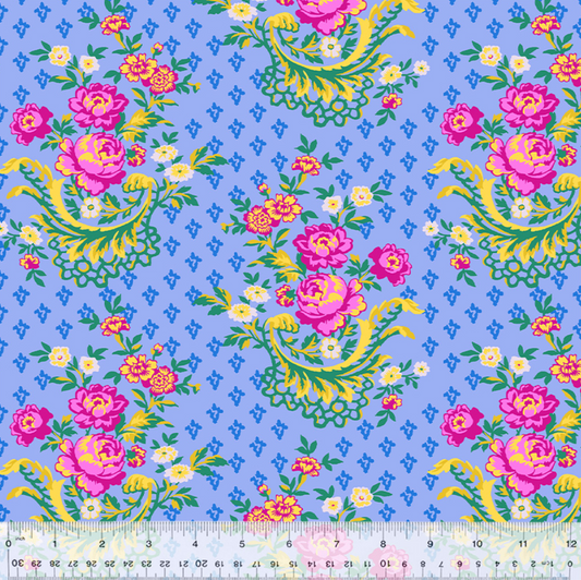 West Palm Beach by Jennifer Paganelli for Windham Fabrics - 54048-8 Michelle in Cornflower