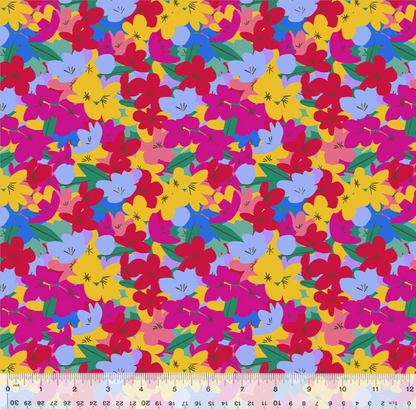 West Palm Beach by Jennifer Paganelli for Windham Fabrics - 54049-11 Lucia in Red